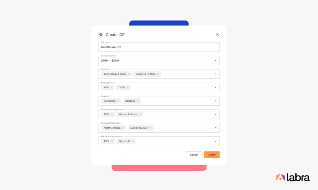 Set your ICPs and segment them to focus on your best performing Partners